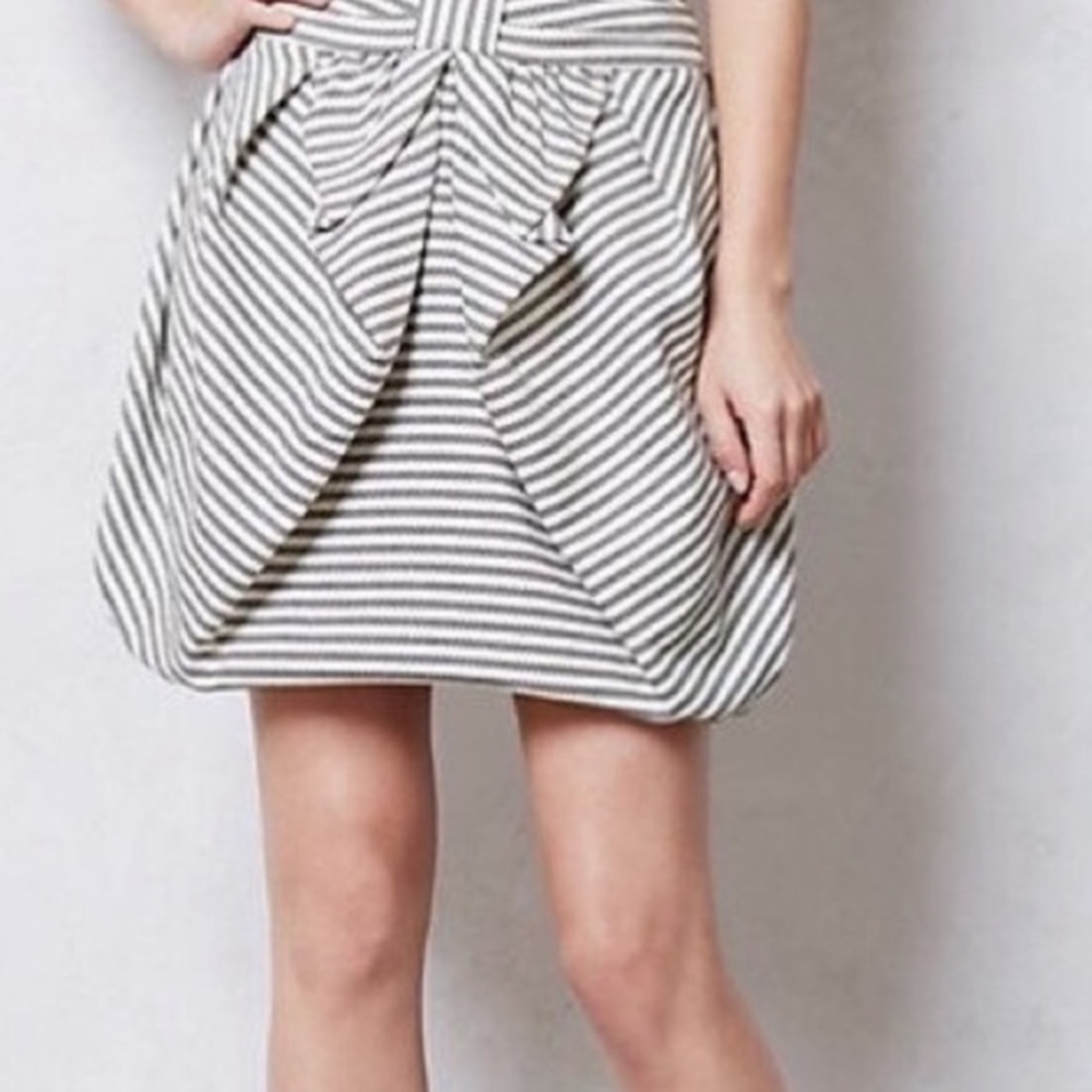 Anthropologie Eva Franco striped bubble skirt!